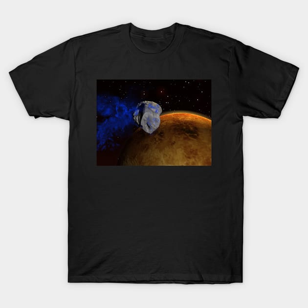 Eros and Venus - The Expanse T-Shirt by sciencenotes